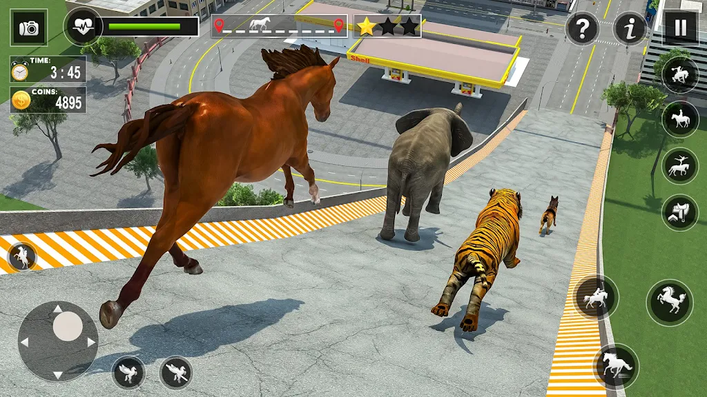 Crazy Spider Horse Riding Game  Screenshot 1