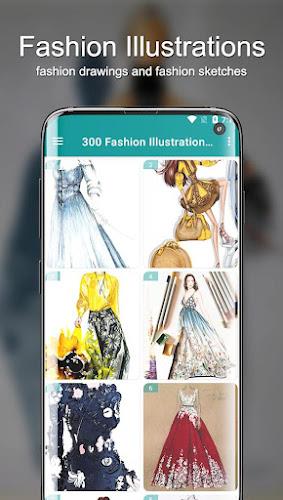 300 Fashion Illustrations  Screenshot 7