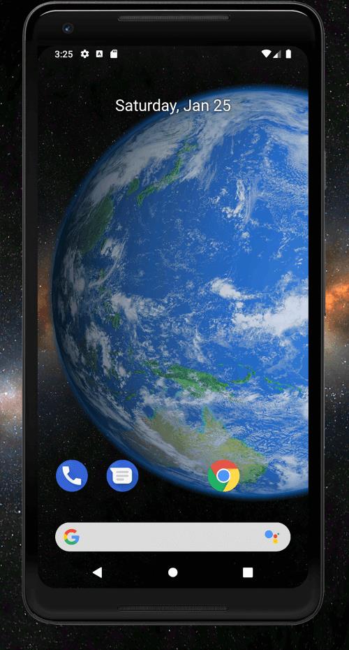 Earth 3D Live Wallpaper  Screenshot 2