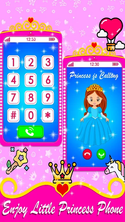 Princess Toy phone  Screenshot 1