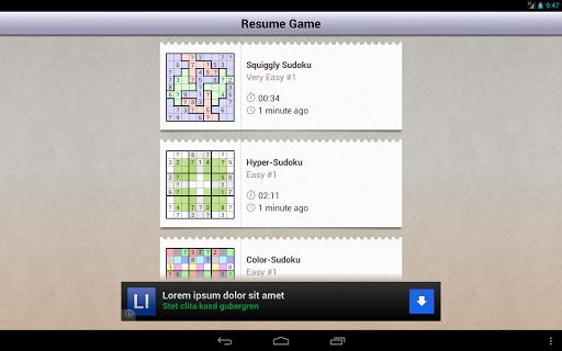 Andoku Sudoku 2 Free  Screenshot 3