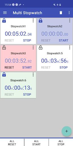 Multi Timer - Stopwatch Timer  Screenshot 4