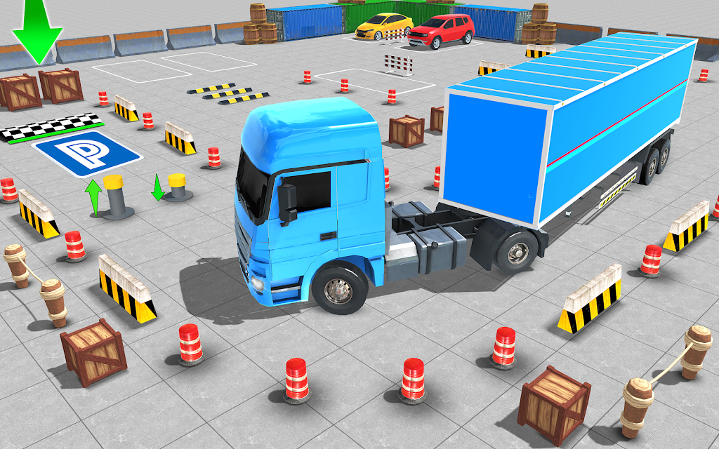 Real Euro Truck Parking Games  Screenshot 3