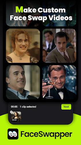 FaceSwapper: AI Swap Videos  Screenshot 1
