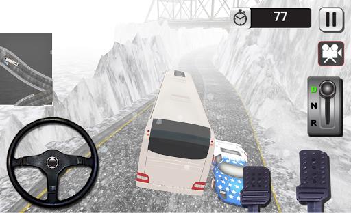 Winter Tour Bus Simulator  Screenshot 1