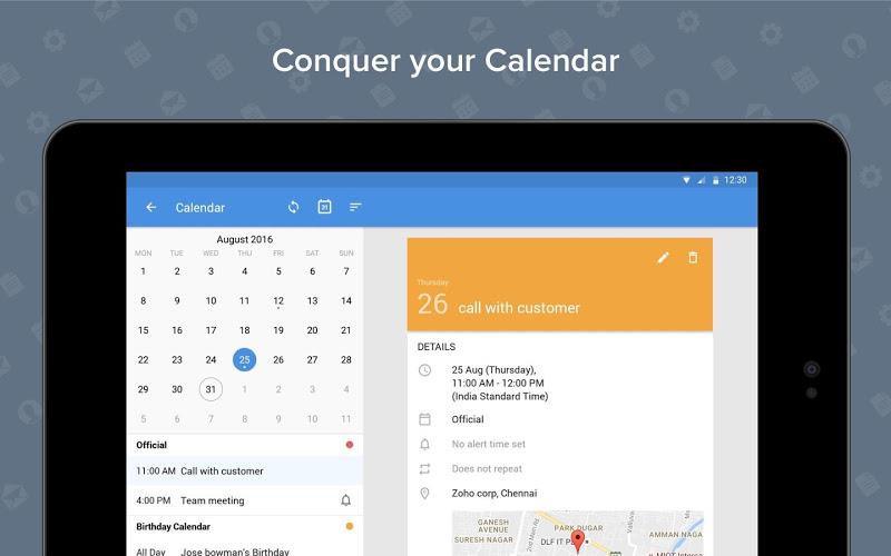 Zoho Mail - Email and Calendar  Screenshot 12