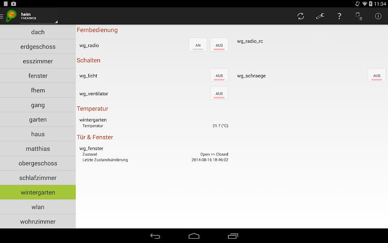 andFHEM  Screenshot 13