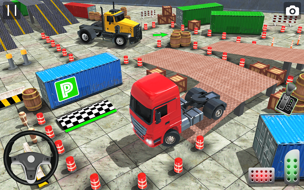 Real Euro Truck Parking Games  Screenshot 1