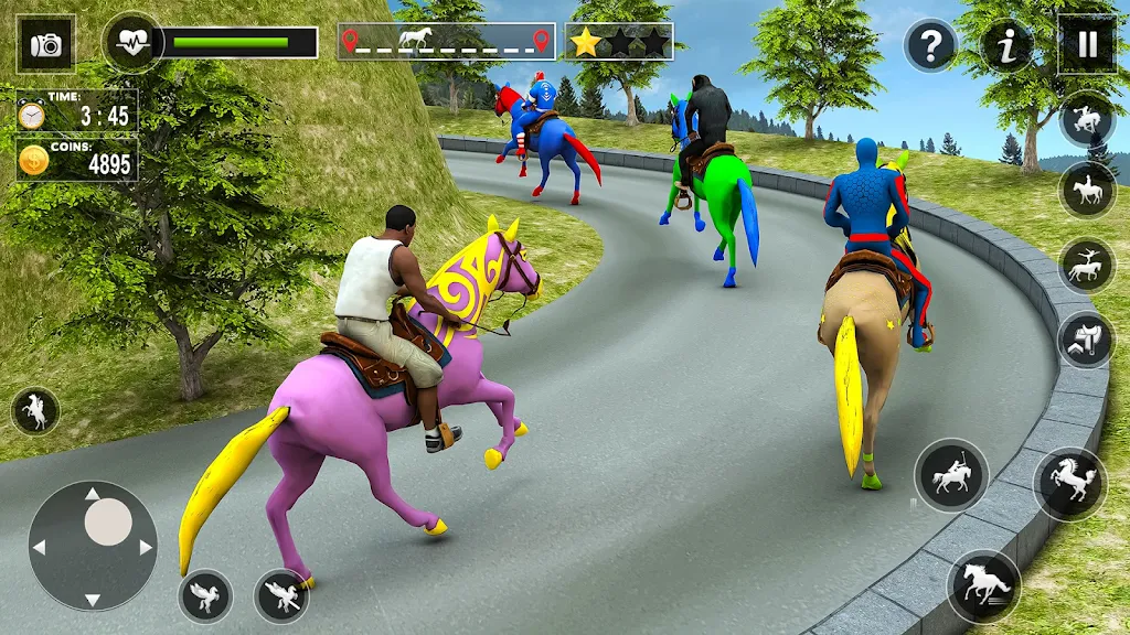 Crazy Spider Horse Riding Game  Screenshot 3