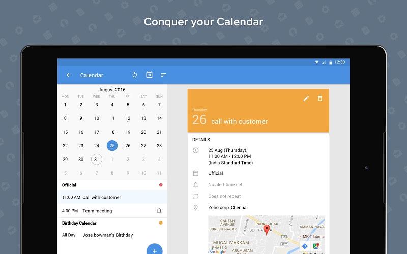 Zoho Mail - Email and Calendar  Screenshot 17