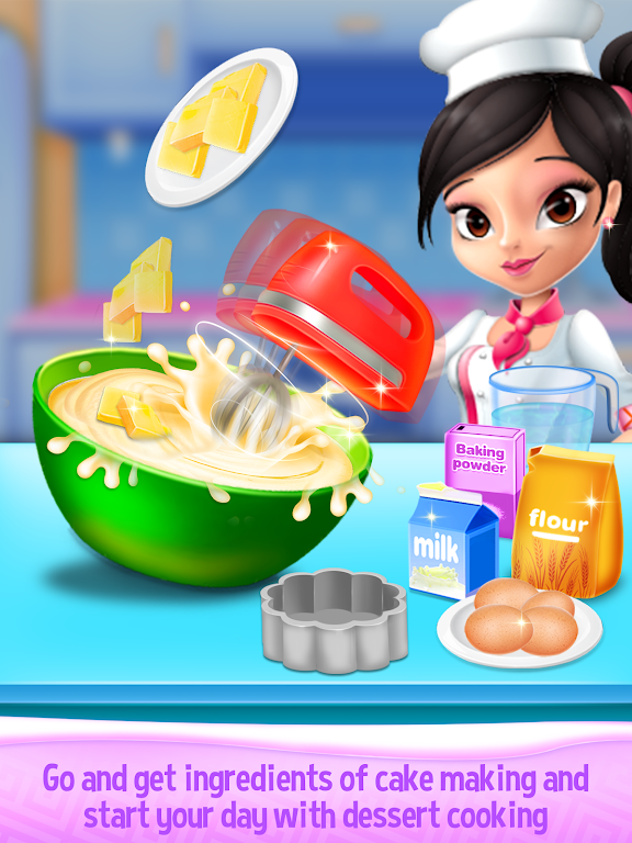 Cake Making Bakery Chef Game  Screenshot 2