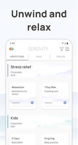 Serenity: Guided Meditation  Screenshot 18