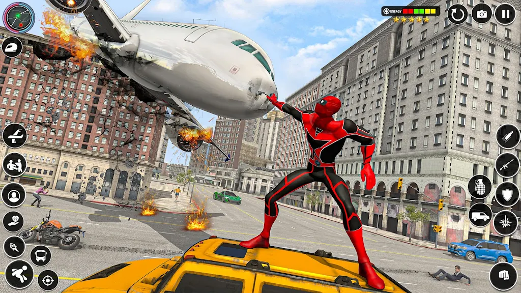 Spider Rope Games - Crime Hero  Screenshot 2