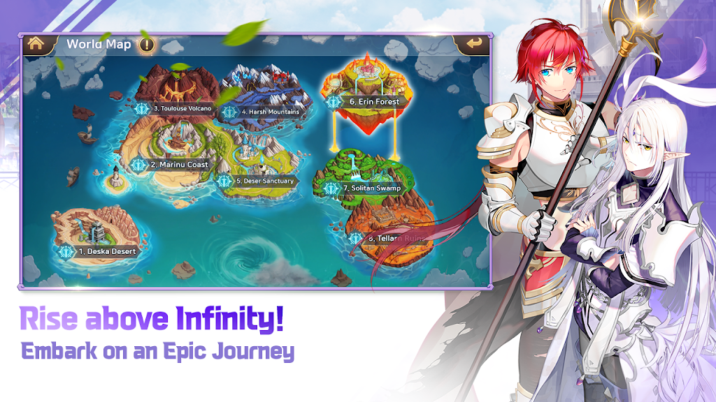 Infinity Saga X : Classic RPG  Screenshot 2