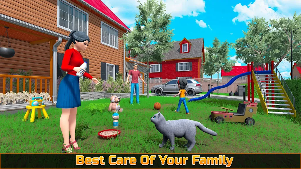 Virtual Mom Family Life Sim 3D  Screenshot 2