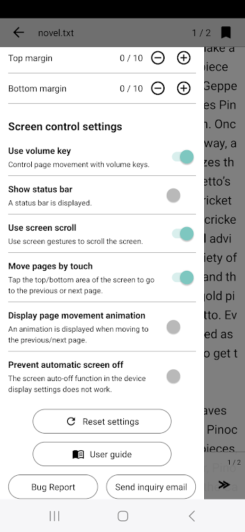 Readbook - Text Viewer  Screenshot 3