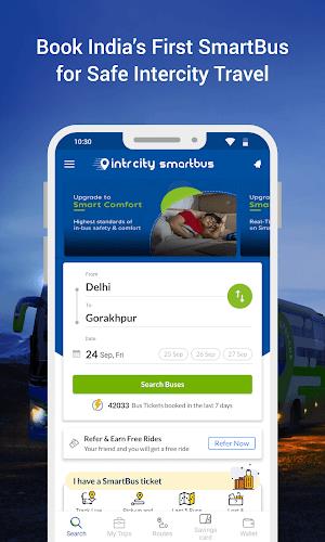 IntrCity: Bus Ticket Booking  Screenshot 1