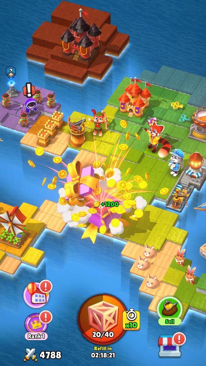 Merge.io - Island Kingdom  Screenshot 2