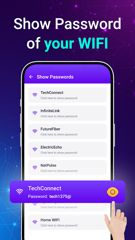 Show Wifi Password:Wifi Master  Screenshot 1