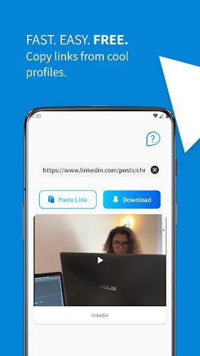 Video Downloader for Linkedin  Screenshot 1