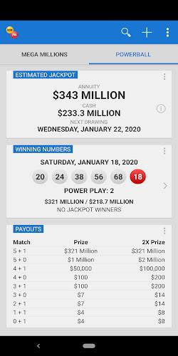 Mega Millions & Powerball  Screenshot 1