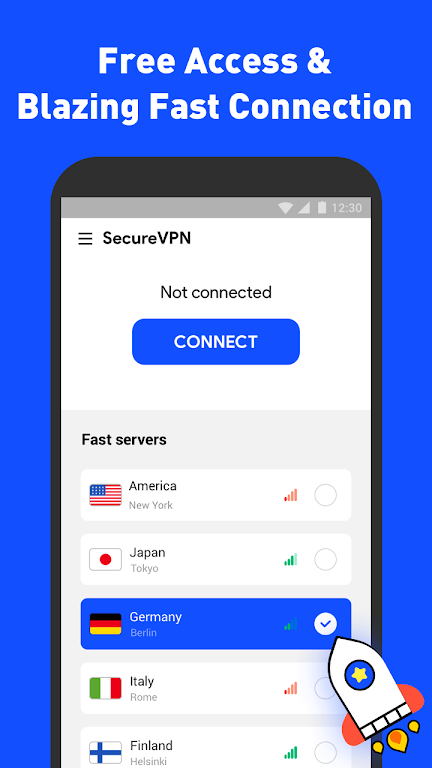 Secure VPN— FAST  Screenshot 1