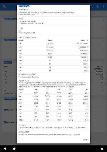 Mega Millions & Powerball  Screenshot 19