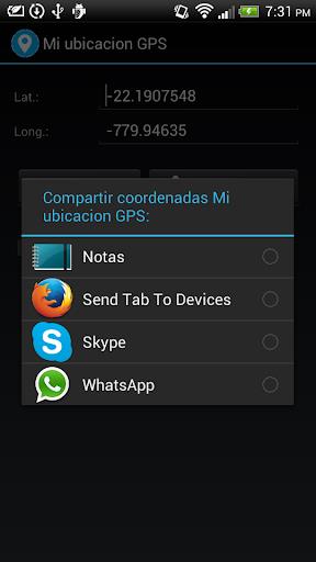 Mi ubicacion GPS  Screenshot 4