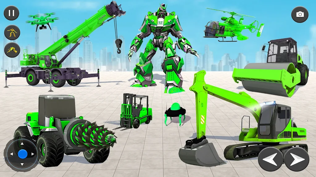 Robots War– Car Transform Game  Screenshot 4