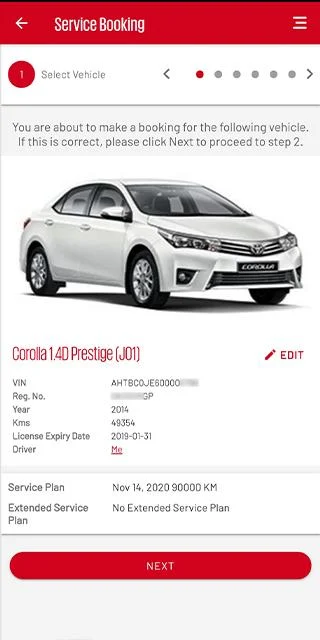 MyToyota  Screenshot 2