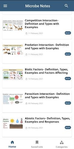 Microbe Notes  Screenshot 2