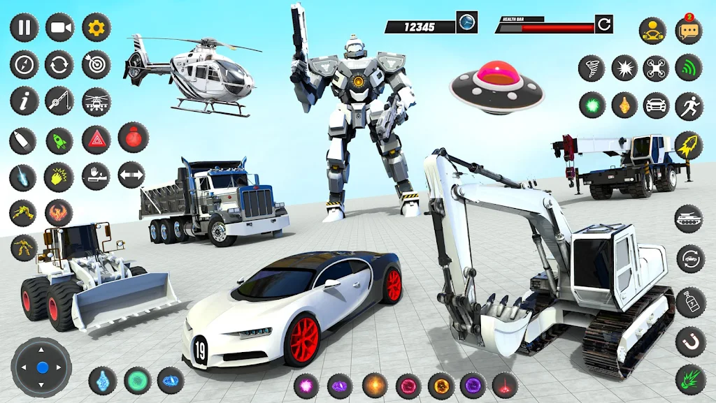 Robots War– Car Transform Game  Screenshot 1