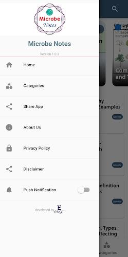 Microbe Notes  Screenshot 1