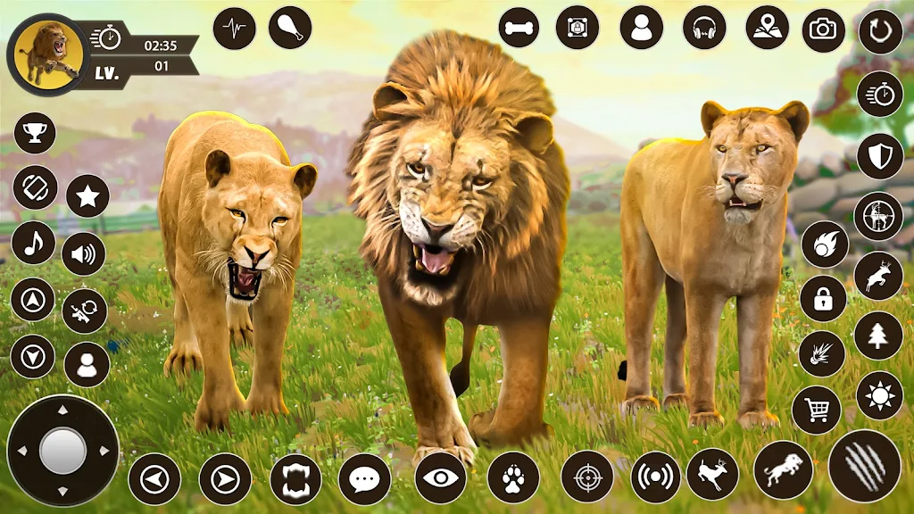 Lion Animal Simulator Games 3d  Screenshot 4