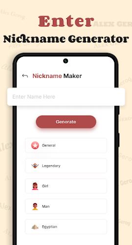 iName: Nickname Generator  Screenshot 3