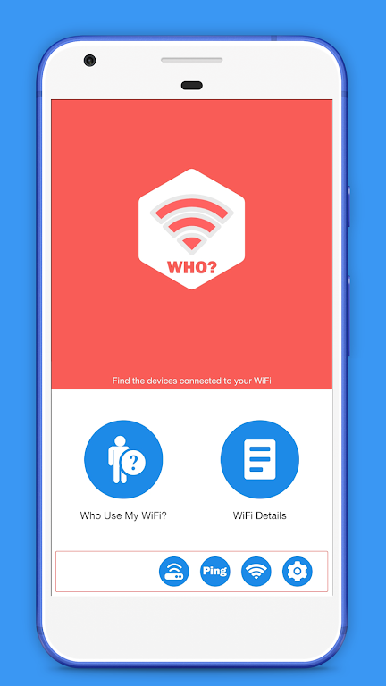 Who uses My WiFi: WiFi scanner  Screenshot 1