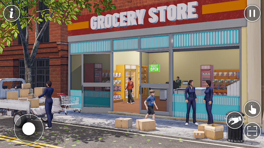 Supermarket Cashier Games 3D  Screenshot 1