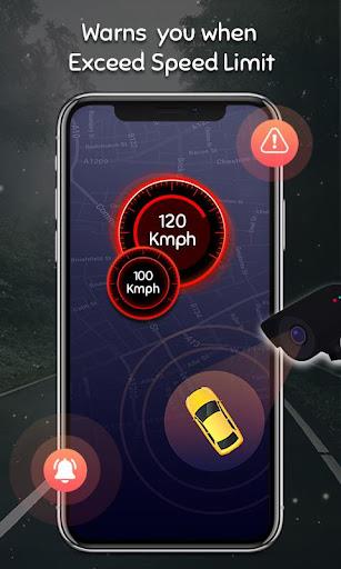 GPS Speedometer - Speed Camera  Screenshot 2