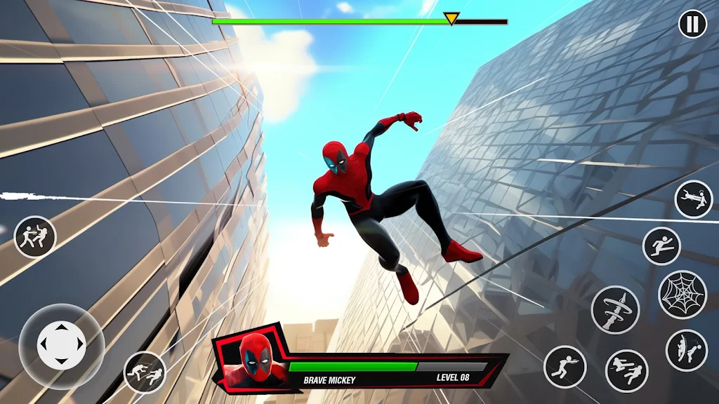 Spider Fighter Crime Hero Game  Screenshot 4