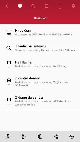 MHD Prešov  Screenshot 1