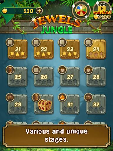 Jewels Jungle : Match 3 Puzzle  Screenshot 4