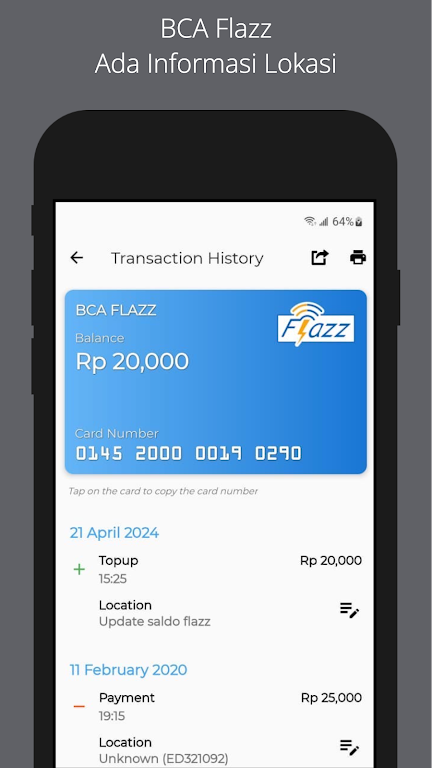 eSaldo Info: Cek semua emoney  Screenshot 4