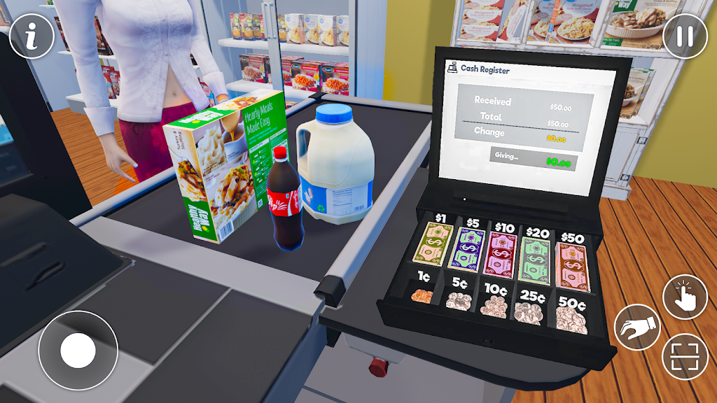 Supermarket Cashier Games 3D  Screenshot 2