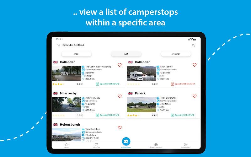 Camperstop-App Motorhome stops  Screenshot 12