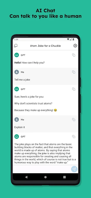 AI Chat - Smart Assistant  Screenshot 1