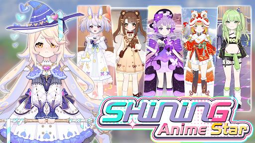 Shining Anime Star: dress up  Screenshot 1