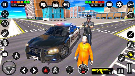 Police Highway Chase in City - Crime Racing Games  Screenshot 3