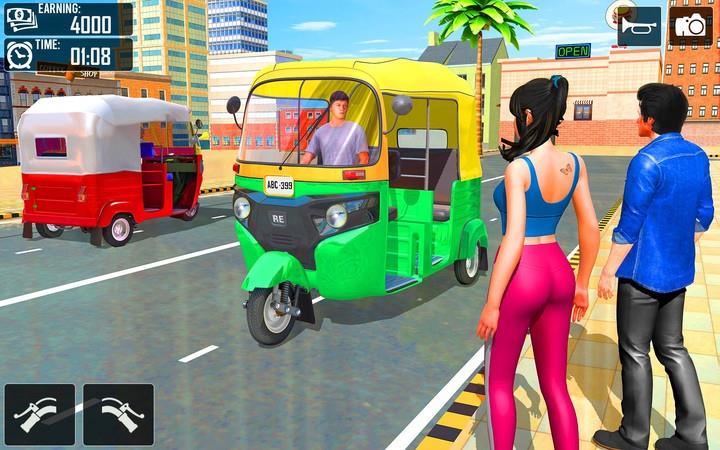 Tuk Tuk Auto Rickshaw 3D Games  Screenshot 4