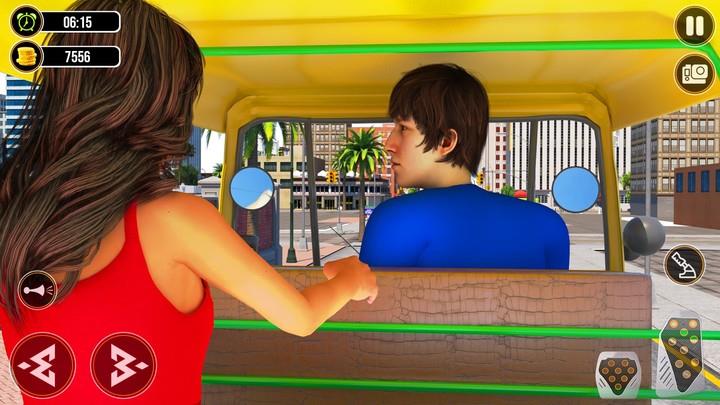 Tuk Tuk Auto Rickshaw 3D Games  Screenshot 3