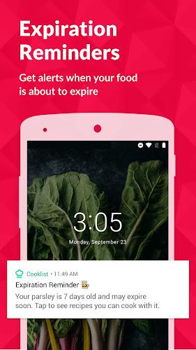 Cooklist: Pantry & Cooking App  Screenshot 8